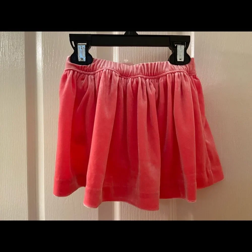 Gymboree Baby Girls Pink Velvet Skirt Size 3-6 Months NWT